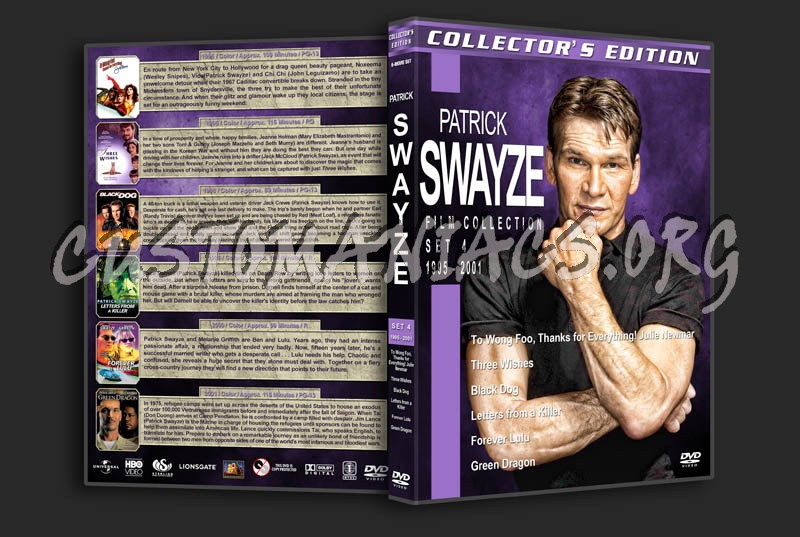 Patrick Swayze Film Collection - Set 4 (1995-2001) dvd cover