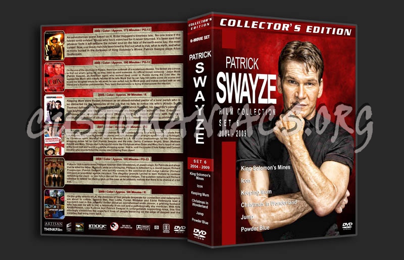 Patrick Swayze Film Collection - Set 6 (2004-2009) dvd cover