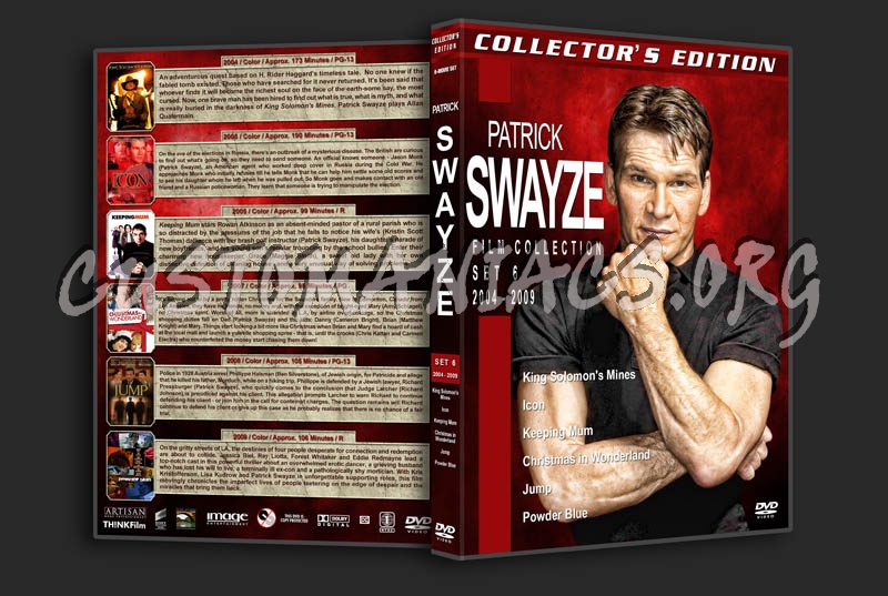 Patrick Swayze Film Collection - Set 6 (2004-2009) dvd cover