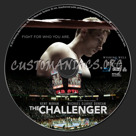 The Challenger (2015) blu-ray label