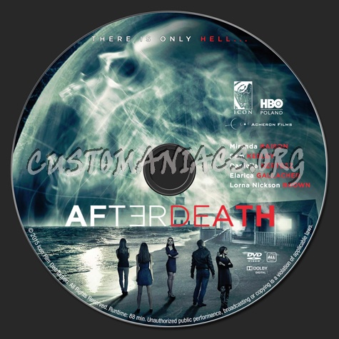 AfterDeath dvd label