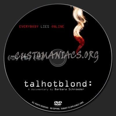 Talhotblond dvd label