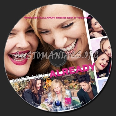 Miss You Already (2015) blu-ray label