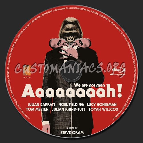 Aaaaaaaah! blu-ray label