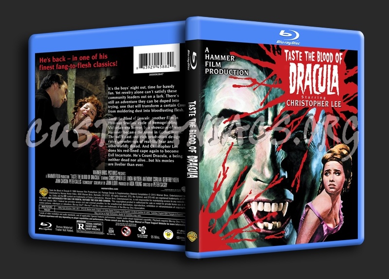 Taste the Blood of Dracula blu-ray cover