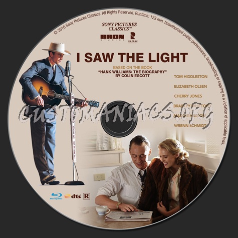 I Saw the Light blu-ray label