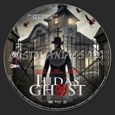 Judas Ghost dvd label