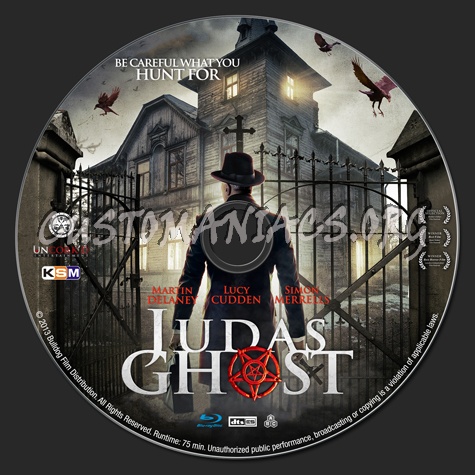 Judas Ghost blu-ray label