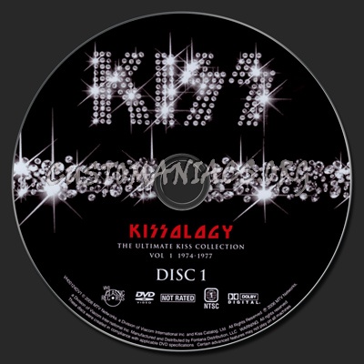 Kissology Vol 1 dvd label - DVD Covers & Labels by Customaniacs