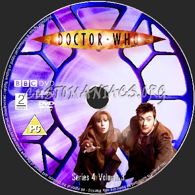 Doctor Who Series Four Volume Three dvd label