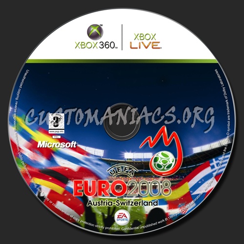 UEFA Euro 2008 dvd label