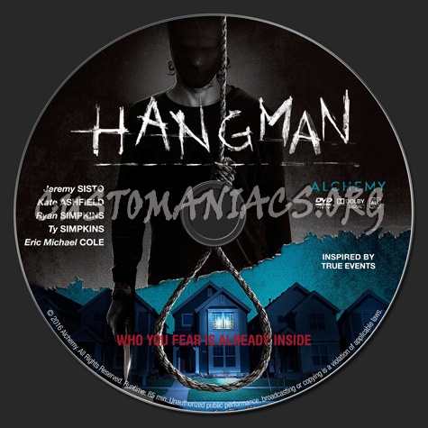 Hangman dvd label