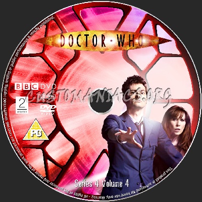 Doctor Who Series Four Volume Four dvd label