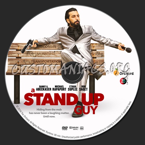 A Stand Up Guy dvd label