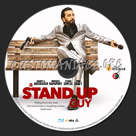 A Stand Up Guy blu-ray label