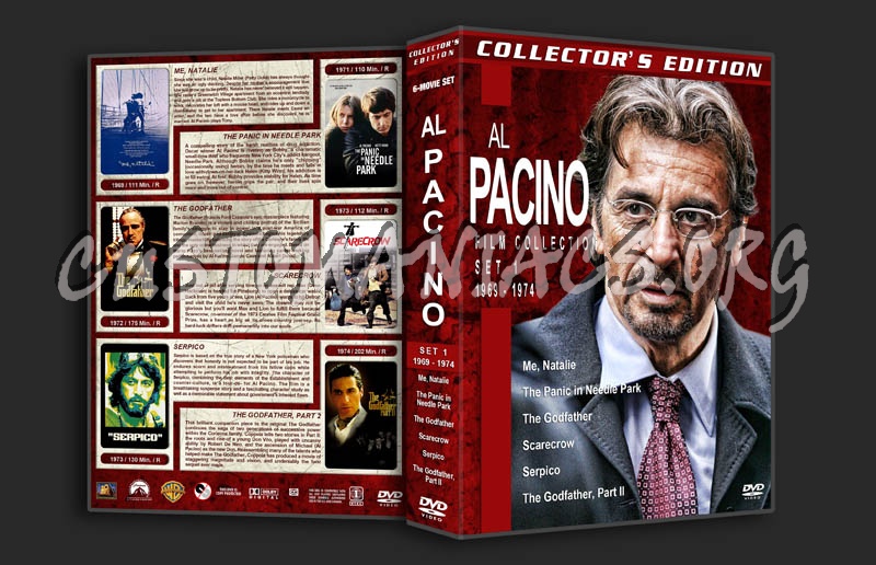 Al Pacino Film Collection - Set 1 (1969-1974) dvd cover