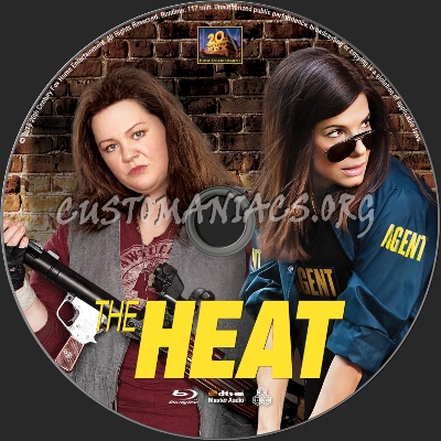 The Heat blu-ray label