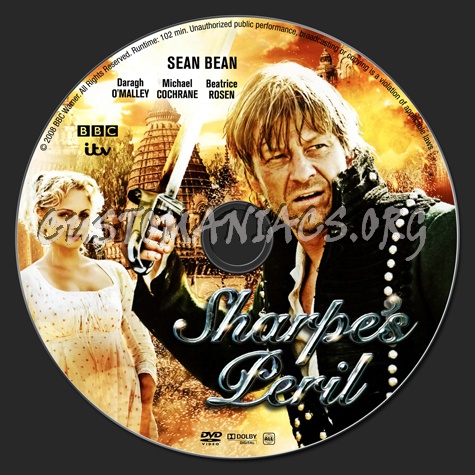 Sharpe's Peril dvd label