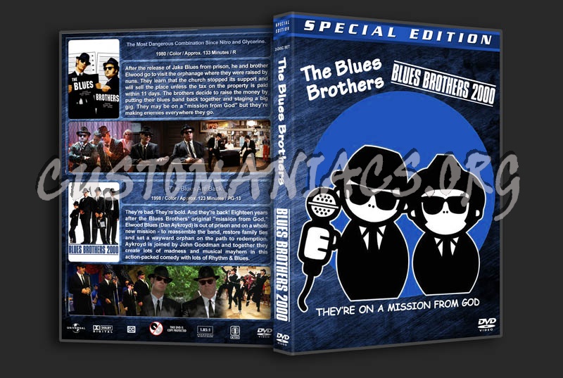 The Blues Brothers Double Feature dvd cover