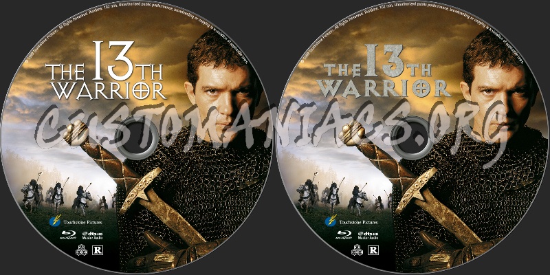 The 13th Warrior blu-ray label