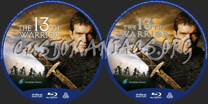 The 13th Warrior blu-ray label