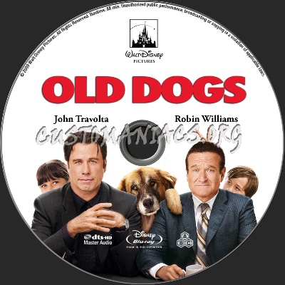 Old Dogs blu-ray label