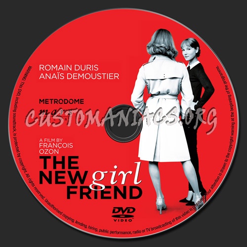 The New Girlfriend dvd label