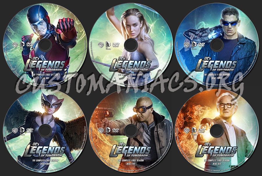 Legends Of Tomorrow - Season 1 dvd label