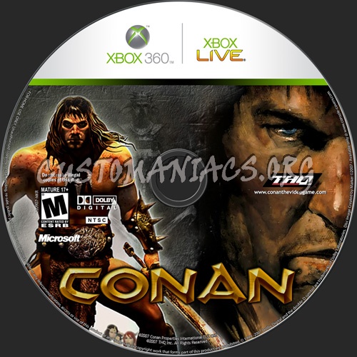 Conan dvd label