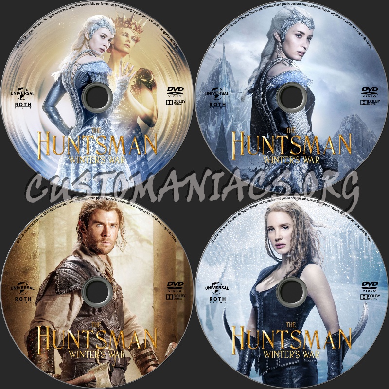 The Huntsman: Winter's War dvd label