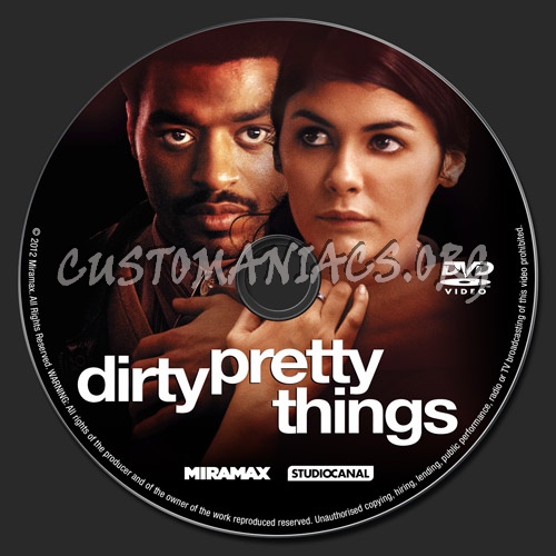 Dirty Pretty Things dvd label