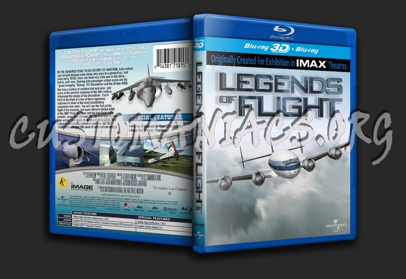 Legends of Flight blu-ray cover