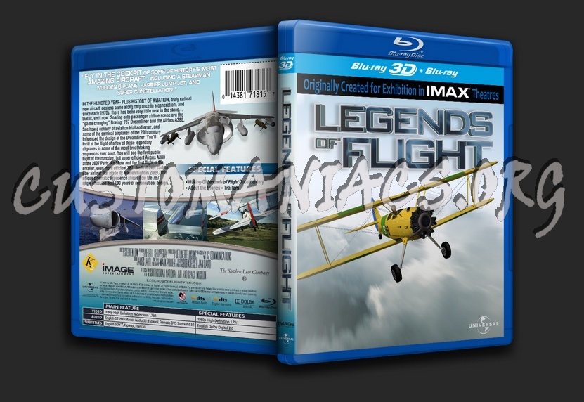 Legends of Flight blu-ray cover