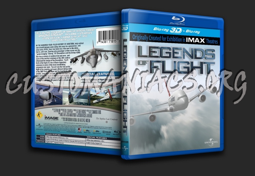 Legends of Flight blu-ray cover