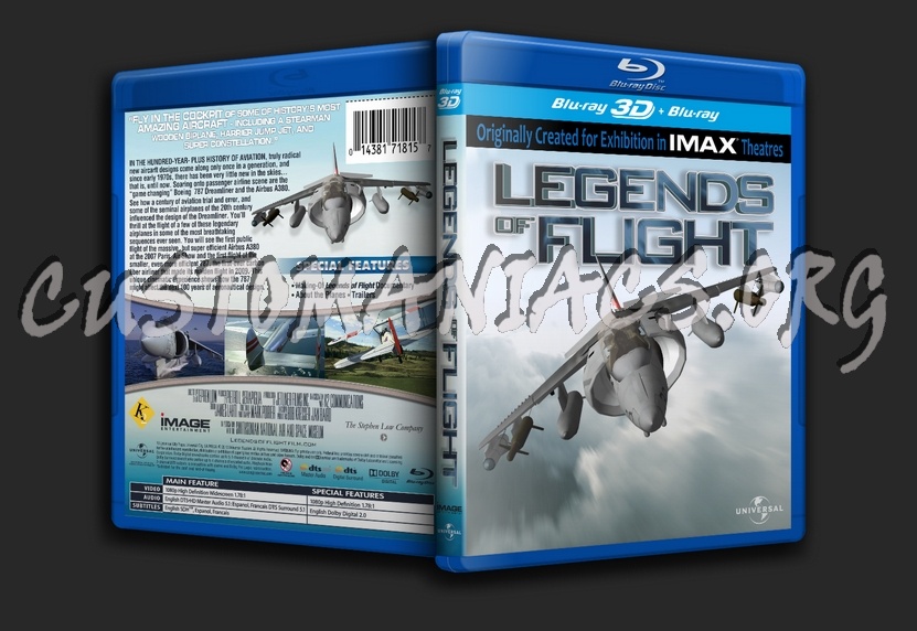 Legends of Flight blu-ray cover