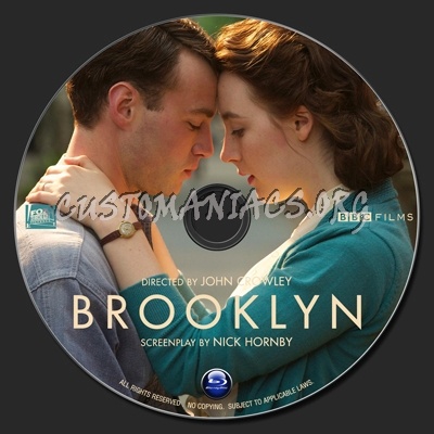 Brooklyn (2015) blu-ray label