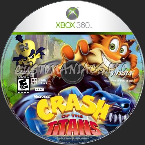 Crash Of The Titans dvd label - DVD Covers & Labels by ...