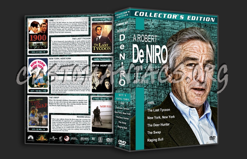 Robert DeNiro Film Collection - Set 3 (1976-1980) dvd cover