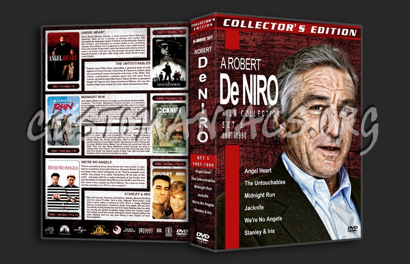 Robert DeNiro Film Collection - Set 5 (1987-1990) dvd cover