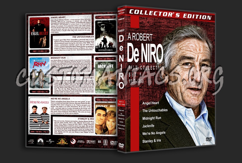 Robert DeNiro Film Collection - Set 5 (1987-1990) dvd cover