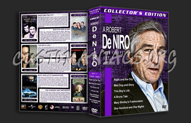 Robert DeNiro Film Collection - Set 7 (1992-1995) dvd cover