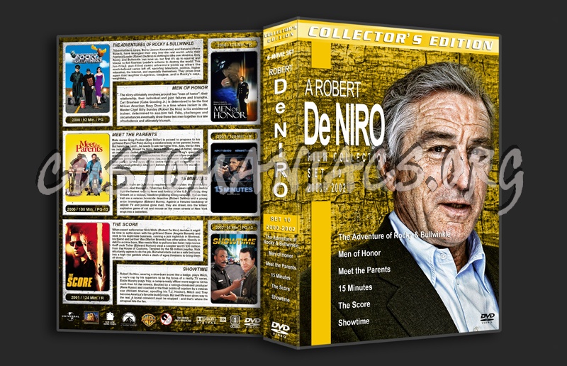 Robert DeNiro Film Collection - Set 10 (2000-2002) dvd cover