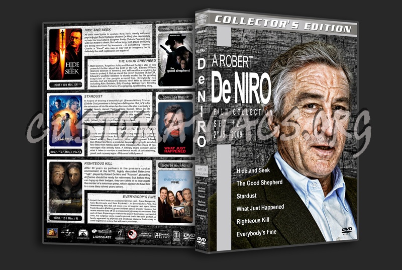 Robert DeNiro Film Collection - Set 12 (2005-2009) dvd cover