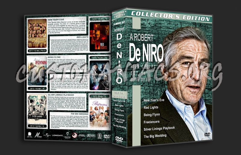 Robert DeNiro Film Collection - Set 14 (2011-2013) dvd cover