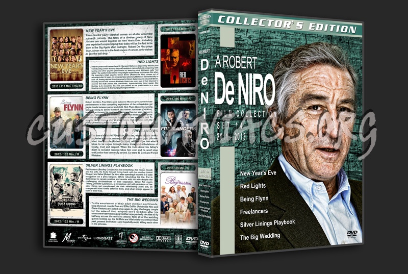 Robert DeNiro Film Collection - Set 14 (2011-2013) dvd cover