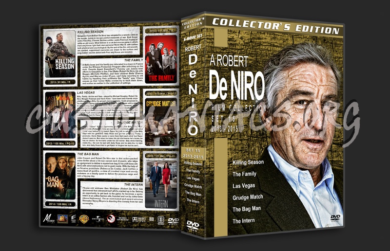 Robert DeNiro Film Collection - Set 15 (2013-2015) dvd cover