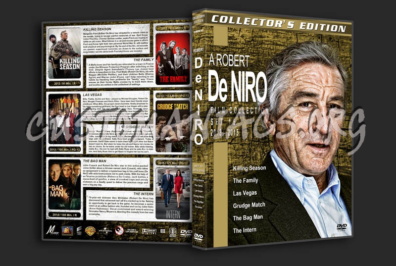 Robert DeNiro Film Collection - Set 15 (2013-2015) dvd cover