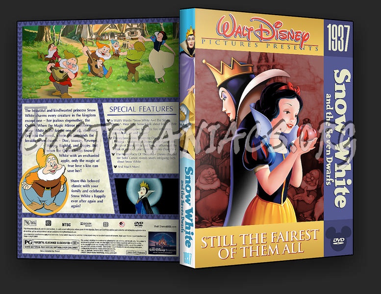 Snow White and the Seven Dwarfs dvd cover