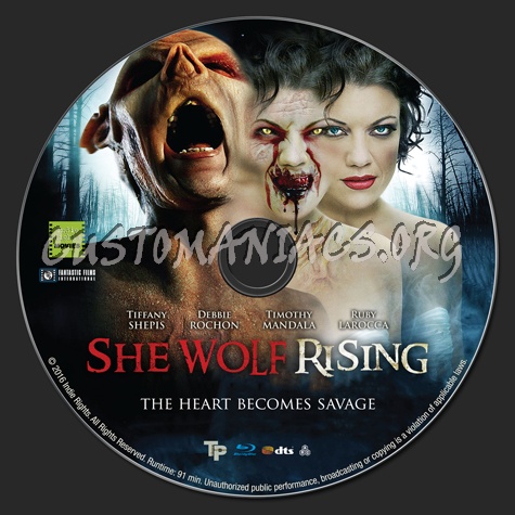 She Wolf Rising blu-ray label