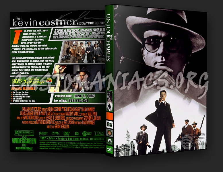 The Untouchables dvd cover